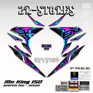 striping yamaha jupiter mx king 150 sniper exciter mxi y15 zr 150 varisi 01 rainbow combo warna
