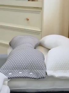 【Ship in 24H】牽引枕頭 護頸枕 O型枕 雙層枕頭 頸椎枕 枕頭 枕芯 可拆卸內膽 Traction Double-Layer Pillow Split Neck Pillow Help Sleep Single Household Pillow Detachable Liner Three-in-One