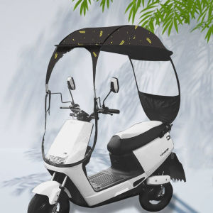 Electric Car Canopy Motorcycle Awning Electric Car Scooter Cover Rain