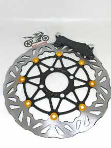Disc Piringan Cakram Lebar MIO J - MIO GT - MIO M3 - XRIDE model PSM BLACK