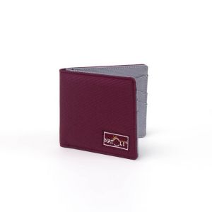 Ví da nam nữ dáng ngang NATOLI gập đôi đựng thẻ cầm tay cao cấp BST Simple Horizontal Wallet V4