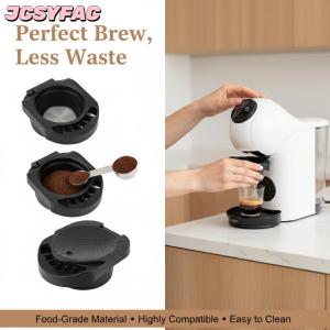 JCSYFAC Tái sử dụng chuyển đổi Adapter cho Dolce Gusto cà phê viên nang Máy EcoFriendly Pod giải pháp cho nhà văn phòng và quán cà phê