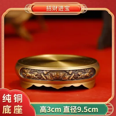 Premium Ceramic & Brass Incense Burner Set | Censer Bulat Klasik Tembaga |Hiasan Rumah & Meditasi 檀香爐 铜香炉 盤香爐 香薰炉 檀香