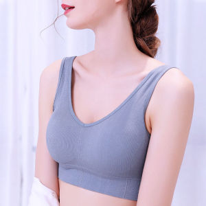 Women Sports Bras Shockproof Breathable Fitness Athletic Running Yoga Anti-sagging Wireless Bra sleep Underwear