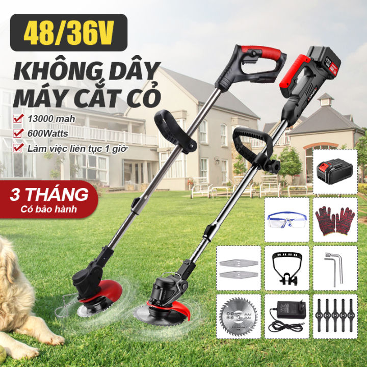 Máy Cắt Cỏ 1800W - Máy Cắt Cỏ Tỉa Cành Cầm Tay - Máy Cắt Cỏ Chạy Pin ...