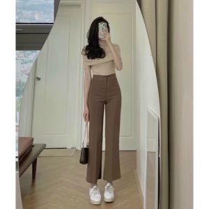 Quần Ống loe nhỡ Nữ dáng công sở đẹp chất vải tuyết mưa loại 1 .