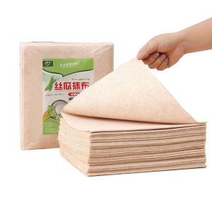 Towel Gourd Fiber Dishcloths&Cleaning Cloths Large 11.8x11.8inScrub-Non-ScratchWashable Reusable Super Absorbent Hygienic Quick Drying Durable Kitchen Essential Washcloth Dish Rag