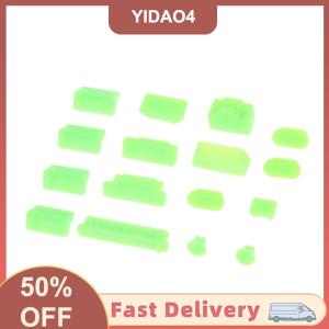 【YIDAO4】 16 cái bộ máy tính xách tay bụi cắm thiết lập USB Cổng VGA cao su bảo vệ Bìa