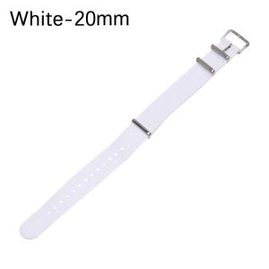 YUNAFIN 18 20 22 mm phổ quát Đàn ông phụ nữ Có thể điều chỉnh Dây đeo đồng hồ Vòng đeo tay dệt nylon Vòng đeo tay Sự thay thế