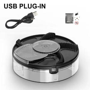 USB Electric Fly Trap Effective Flycatcher Control Insect Catching Mosquito Flying Fly Killer Powder Flytrap Catcher