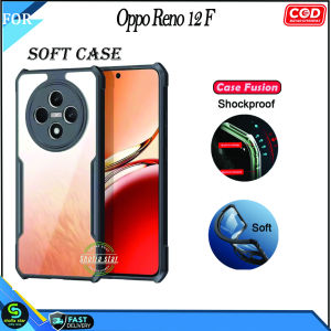 Case Oppo Reno 12F 4G 11F Soft case Fusion Shockproof Transparan Casing