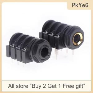 [COD] PkYeG Tool 5PCS Stereo Type Audio Jack PCB Panel Mount 6 Pin 1 4 6.35mm Dual Channel Female Stereo Headphone Jacks Socket Phone Jack