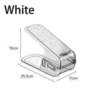 JEHUA Có thể điều chỉnh Khay Giày Hai Lớp Nâng cao Giá để giày Dụng cụ cất giữ tủ giày Đa dụng Giày