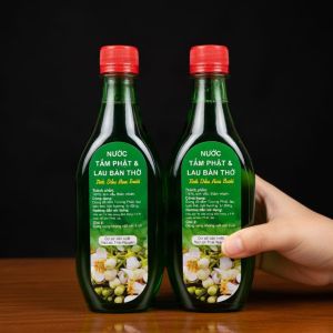 Nước Tinh Dầu Tắm Tượng Phật Lau Bàn Thờ được chiết suất 100% từ trái bưởi