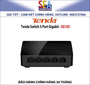 Tenda Switch Để Bàn 5 Port Gigabit - SG105