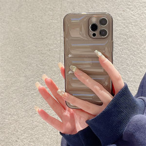 Luxury 3D Down Jacket Lens Transparent Clear Protector Phone Case Compatible for IPhone 14 13 12 11 Pro Max X Xs XR 8 7 Plus Shock Absorption Soft TP