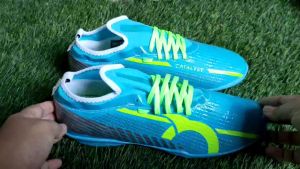 COD SEPATU BOLA ORTUSE BIRU TERBARU REAL PICT