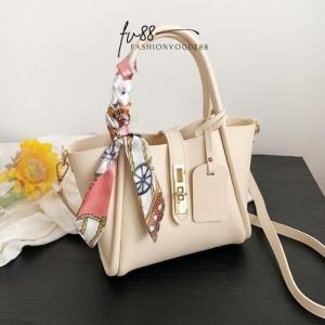 fv88 - Tas Wanita Tas Korea Tas Kerja Sling Bag Tas Selempang Hand Bag Kulit Leather PU Import