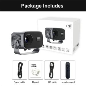 A10 Projector Android WiFi Bluetooth 360° Rotating Portable LCD Large Screen for HomeSupported Games