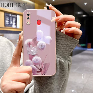 Hontinga เคสสำหรับ Samsung Galaxy เคสกระจกเทมเปอร์ A20 A20S A21S A22 A23 A24 A30 A30S A31 A32 A33 A34 A42 5G 4G เคสเคสโทรศัพท์เคสแข็งเคสโทรศัพท์ด้านหลัง
