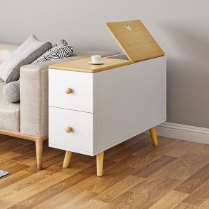 Nordic Side Sofa Side Cabinet Small House Type Modern Simple Living Room Side Corner Cabinet Multifunctional Narrow And Long Storage Cabinet