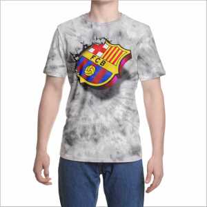 Kaos 3D 3 Dimensi Brca Logo Retak Premium Bangkok Thailand