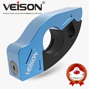 Motorcycle Lock Scooter Handlebar Locks Brake Throttle Grip Anti Theft Protection Security Safety Fit ATV Dirt Street Bike Locks