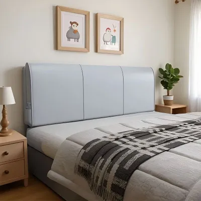 Headboard Back Cushion Soft Bag Tatami Bed Soft Pack Anti-Collision Sponge Big Cushion Versatile Home Decor