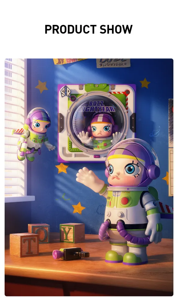 その他 MEGA SPACE MOLLY 1000% Buzz Lightyear MEGA SPACE MOLLY 1000% BUZZ LIGHTYEAR - POP MART (Netherlands)