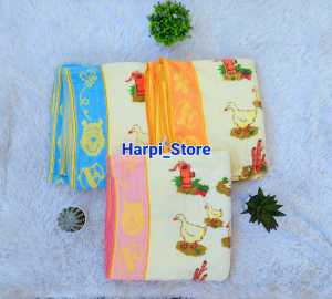 Handuk Bayi Lembut Menyerap Air Motif Bebek