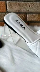 sandal flat teplek wanita empuk cantik