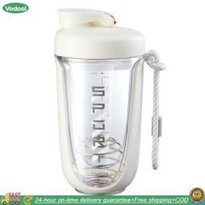 [VODU] Shake Cup Removable Water Cup Leak-Proof Protein Shaker Bottle for Protein Shakes and Meal Replacement Shakes