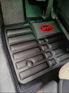 BYD DOLPHIN DIAMOND DEEPDISH MATTING 2021 - 2025 MAKAPAL WATERPROOF SCRATCHPROOF