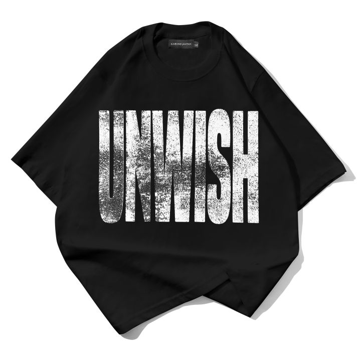 UNWISH “ OVERSIZE T-SHIRT / BAJU KAOS OVERSIZE PRIA DISTRO / BAJU KAOS ...
