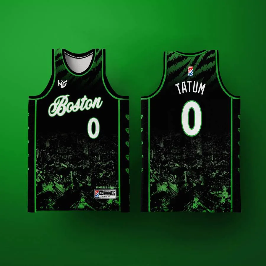 Celtics jersey cheap black and green