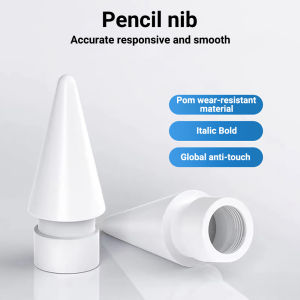 Apple Pencil nib tib ลดสูงสุด หัวปากกา Stylus หัวปากกาแบบเปลี่ยน สําหรับดินสอ Pencil 1/2 ปลายปากกา 3Pcs หัวปากการุ่น12 Gen 2nd