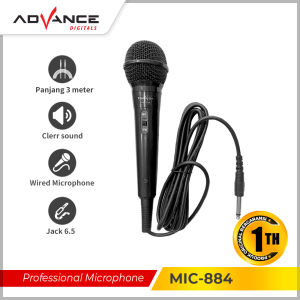 Advance  Mic Kabel Jack Besar 6.5mm Karaoke Panjang 3 Meter Profesional Garansi 1 Tahun