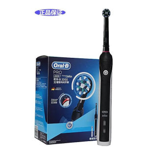 Oral-B PRO 2000 Electric Toothbrush 3D Rotation Cleaning Pressure Sensor 2 Modes Powered by