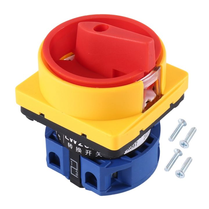 25A Isolator Switch Changeover Switch Component 2 Positions Universal ...
