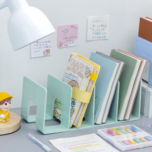 Book Rack Desktop Book Rack Plastic Rack DIY Table Book Rack Book Shelf Rak Buku Rak Meja