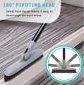 Grout Brush with Long Handle, 49'' Tile Cleaner Tool for Shower, Floors Scrubber for Bathroom Cleaning. 