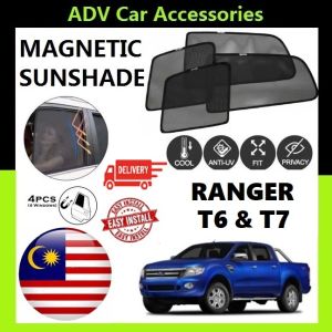 Ford Ranger T6&T7 ADV Magnetic Sunshade [4PCS]