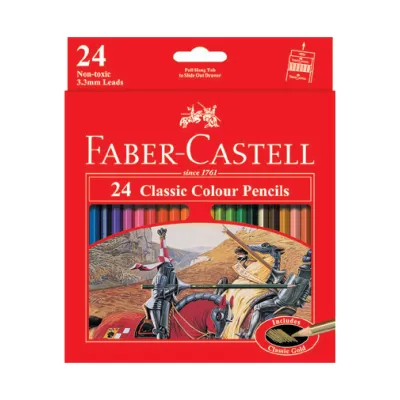 Faber-Castell Classic Colour Pencil 24 L
