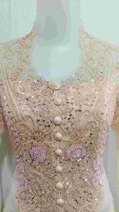 satu set kebaya payet pesta+longtorso+roklilit TERMURAH bisa