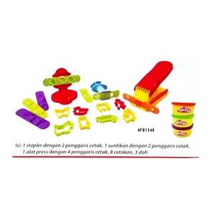 KIDZOONAA - FUNDOH EXTRUDER / FUN DOH / PLAYDOH / PLAYDOUGH / MAINAN LILIN / MAINAN EDUKASI ANAK / FUNDOH (28067)