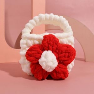 Earphone Storage Bag Plush Toys Wallet Women Bags Cute Children Coin Purse Kawaii Girls Plushie Headphone Bag Fashion Kids Gifts