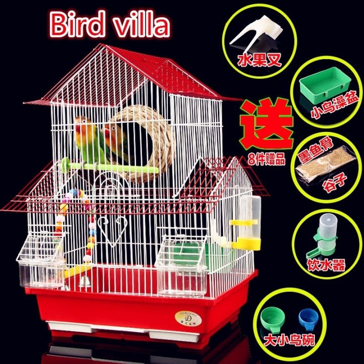 Leisure Creative Bird Cage Peony Budgie Cage Bird Cage Bird Cage Large