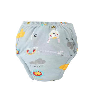 [SG Local Stock] 6 Layers Baby Toilet Training Pants Breathable Waterproof Baby Diaper Pants Kids Potty Training Rewashable Diapers Panties Underwear Children Day Gifts