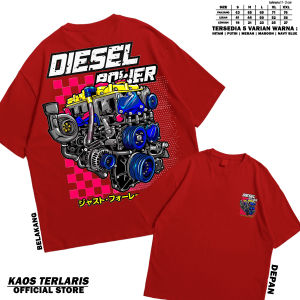 KAOS DIESEL POWER TSHIRT MOBIL KAOS DIESEL CUMI CUMI DIESEL WAR CATTUN COMBED 30S KAOS TELARIS