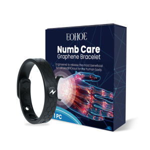 【Buy 1 Take 1】ORIGINAL Graphene Bracelet Relieves Dizziness and Discomfort Helps the Body Easily Strengthens the Body Circulatory System Portable Body Care Wristband Numb Care 1pcs